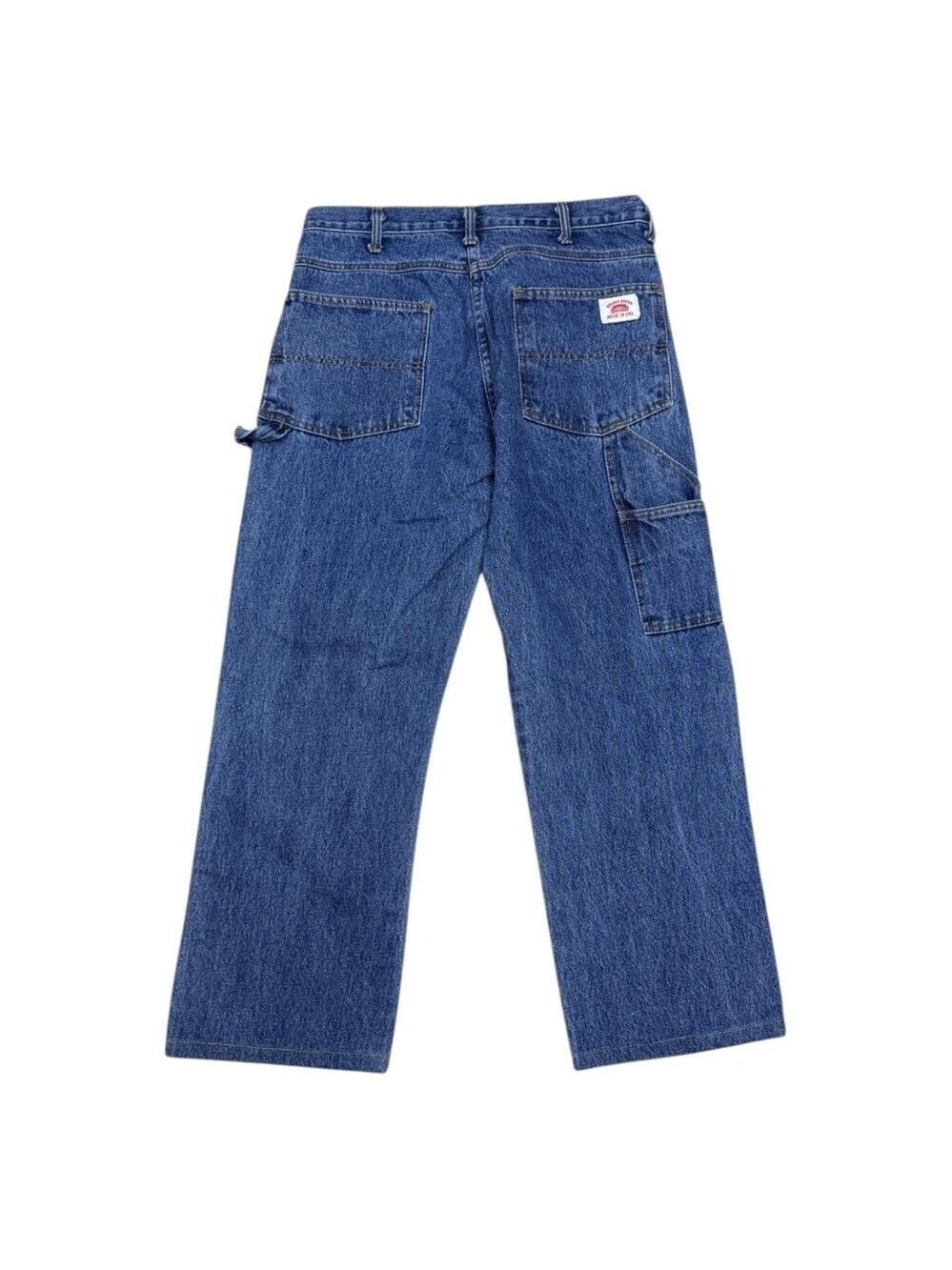 ROUNDHOUSE VINTAGE 90s Retro Heavy Deni Pants Jeans Mens 30x28
